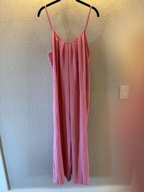NWT YOZY Lightweight Pink Jumpsuit  Sz: XL